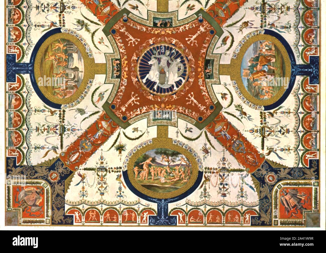 Nach einem design von giulio romano Fotos und Bildmaterial in hoher