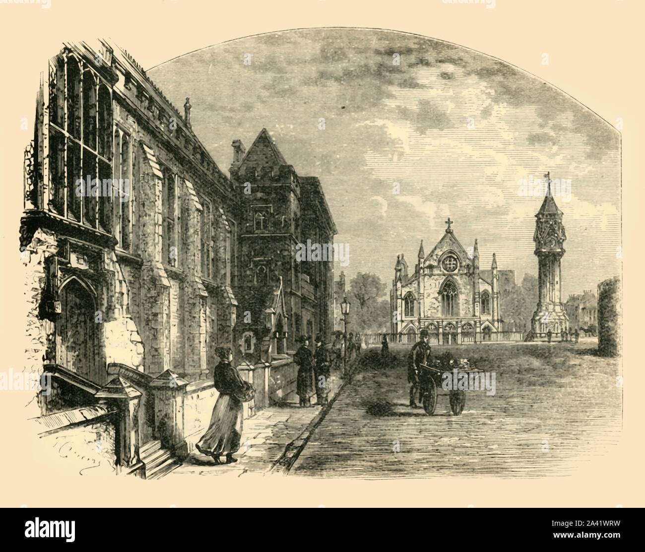 "Pery Square', 1898. Von "unserem eigenen Land, Band IV". [Cassell und Company, Limited, London, Paris & Amp; Melbourne, 1898] Stockfoto