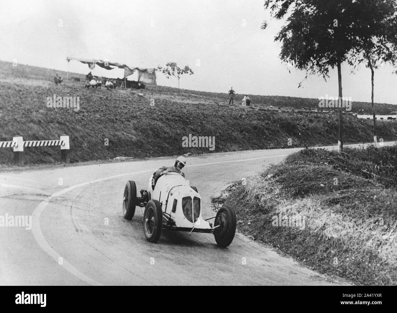 Maserati-Straight 8 CM 2.9, Whitney Straight, Pescara Coppa Acerbo 1934. Stockfoto