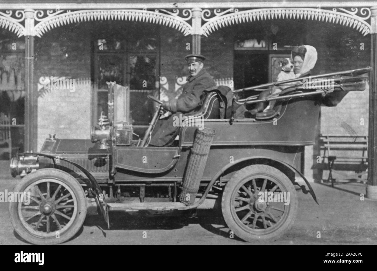 1906 Alldays &Amp; Zwiebeln. Stockfoto