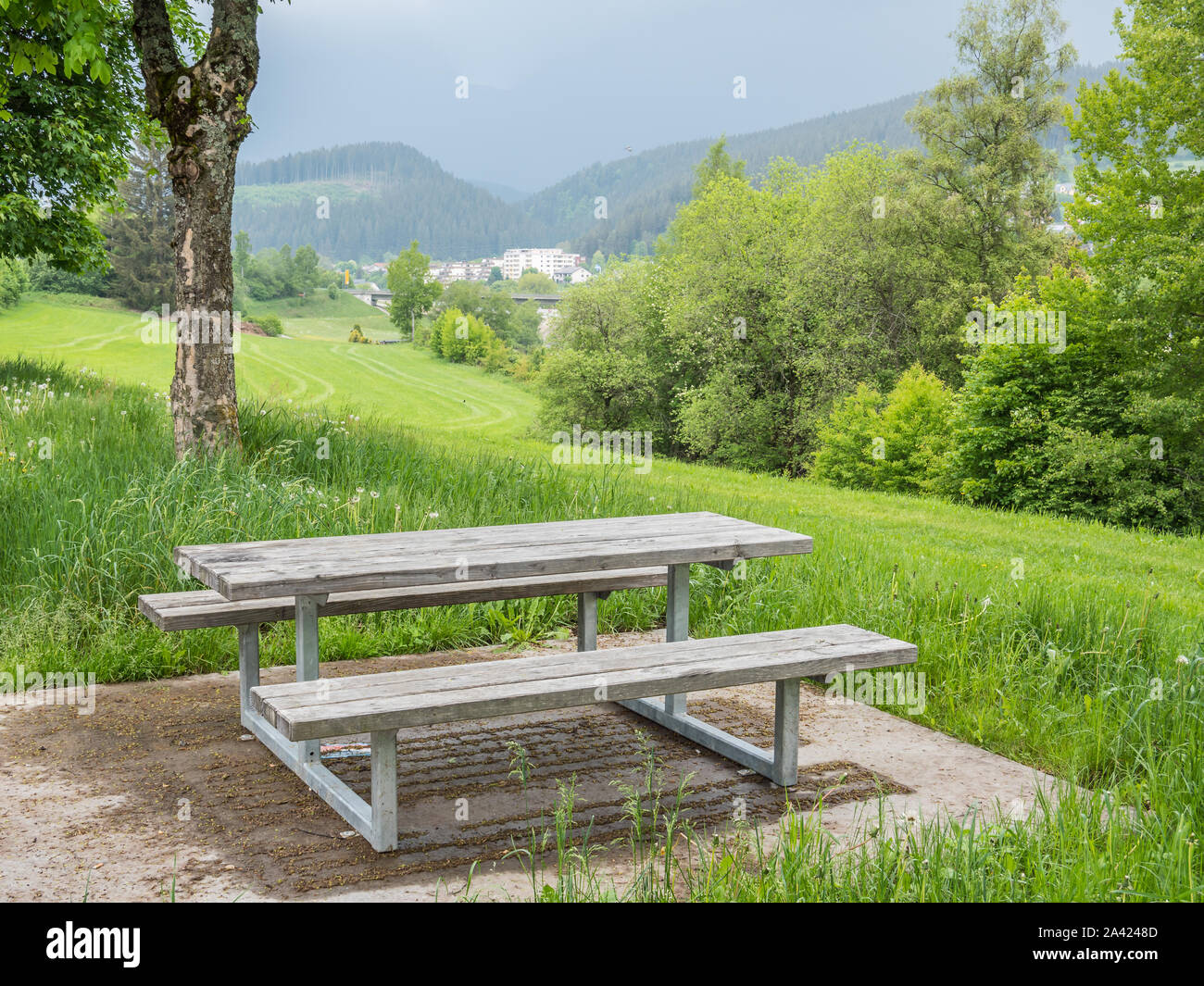 Rest in den Schwarzwald in Deutschland Stockfoto