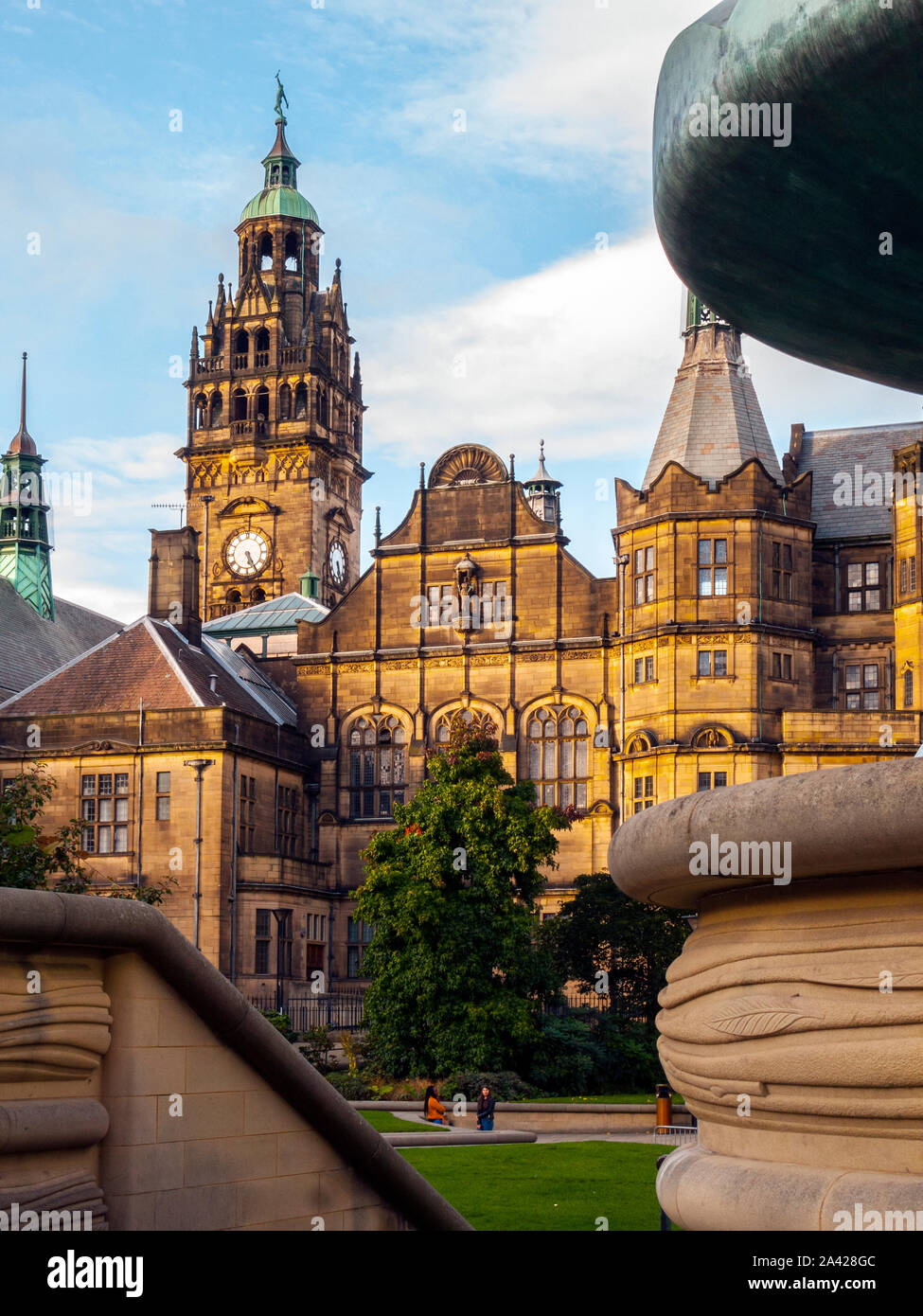 Rathaus, Sheffield Stockfoto