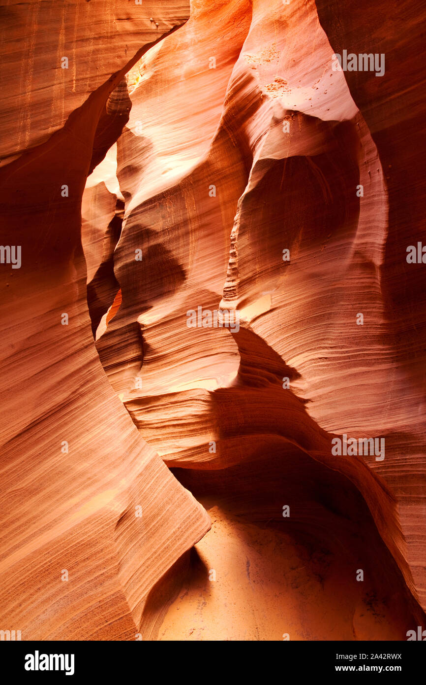 Rattlesnake Canyon, Page, Arizona Stockfoto