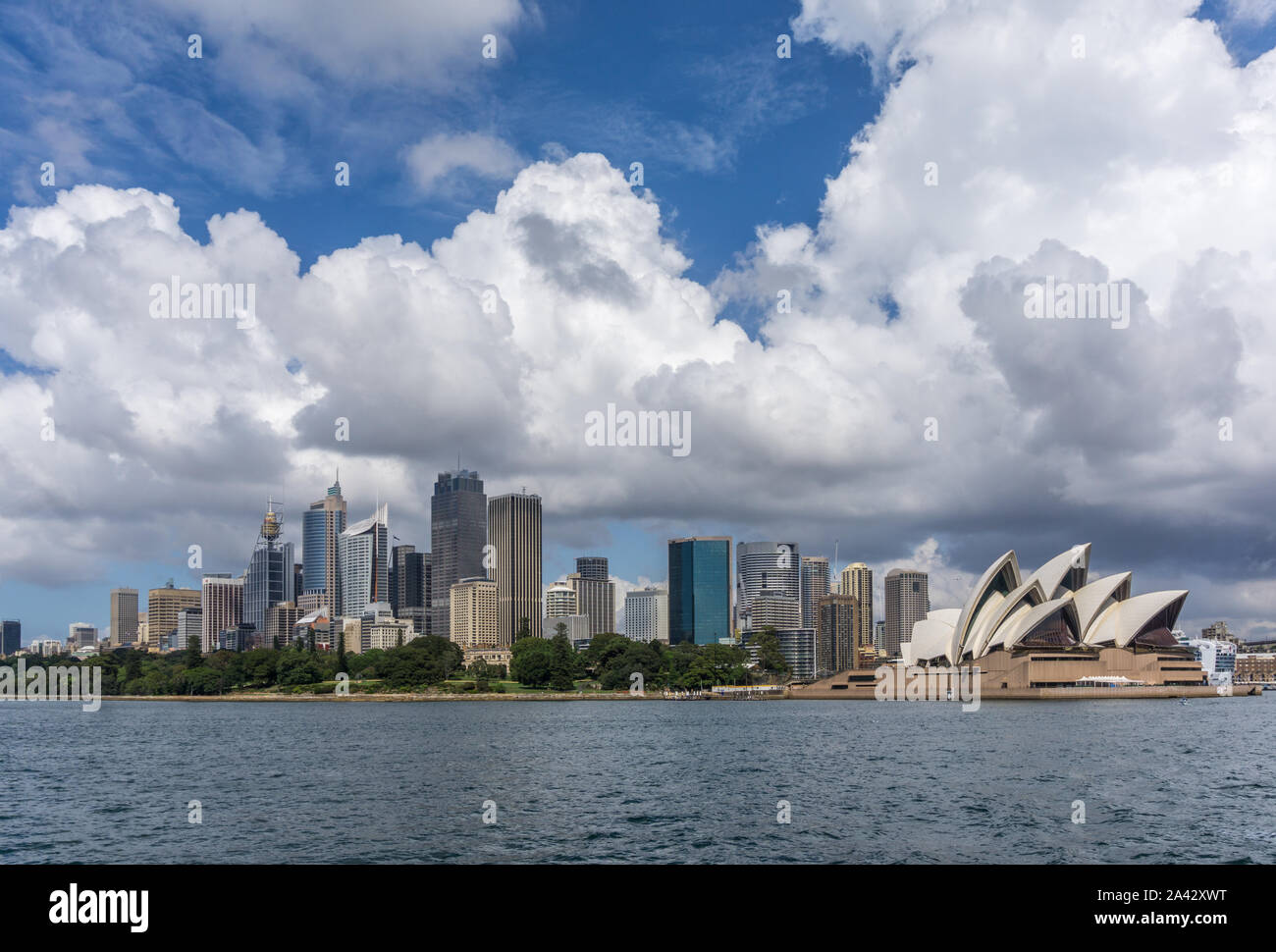 Skyline Von Sydney, Australien Stockfoto