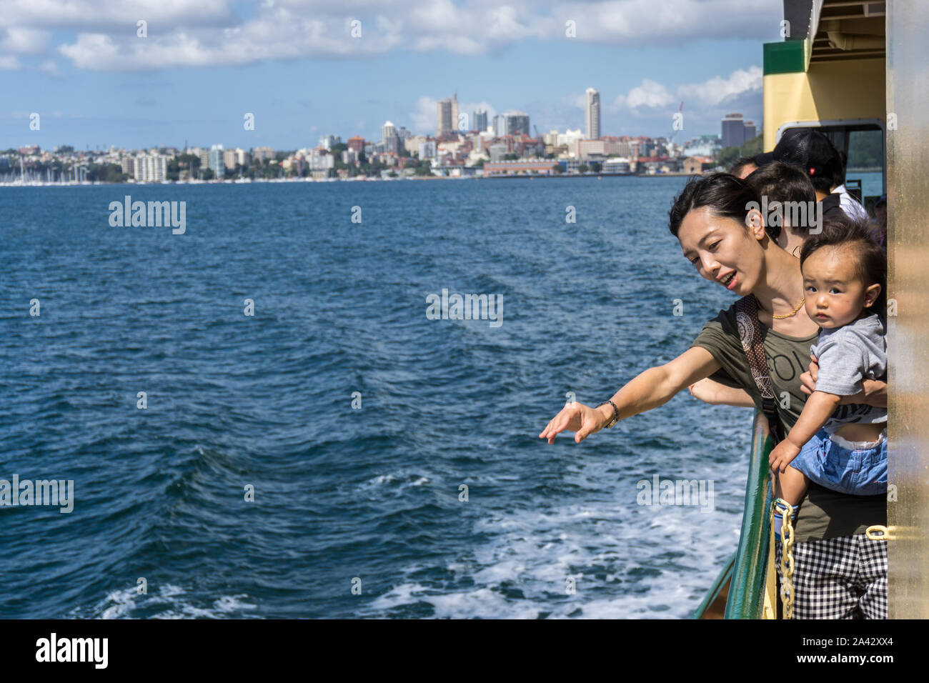Skyline Von Sydney, Australien Stockfoto