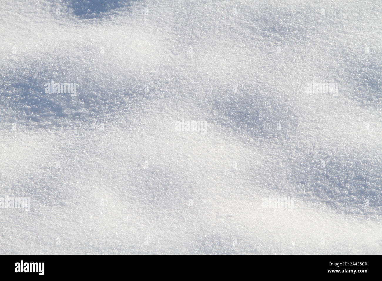 Ein Schnee Hintergrund Nahaufnahme Stockfoto