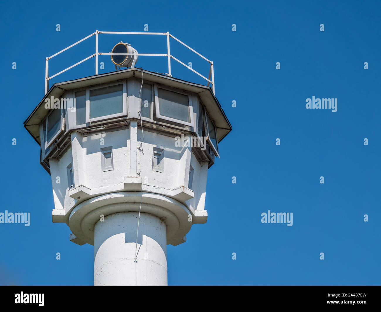 Grenze Turm der ehemaligen DDR Stockfoto