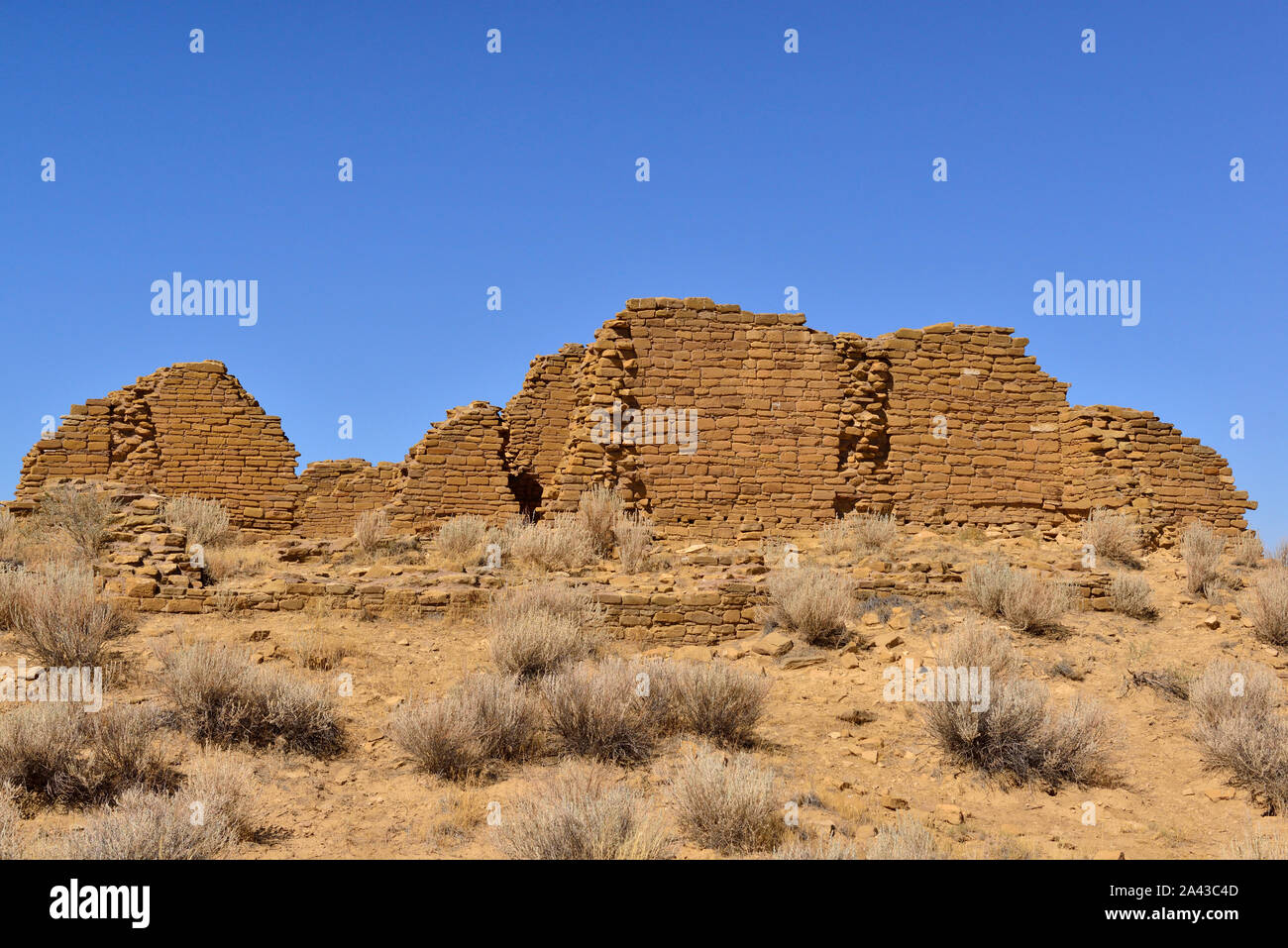 Neue Alto (1110-1250 s), Chaco Plateau, NM 190913 61428 Stockfoto
