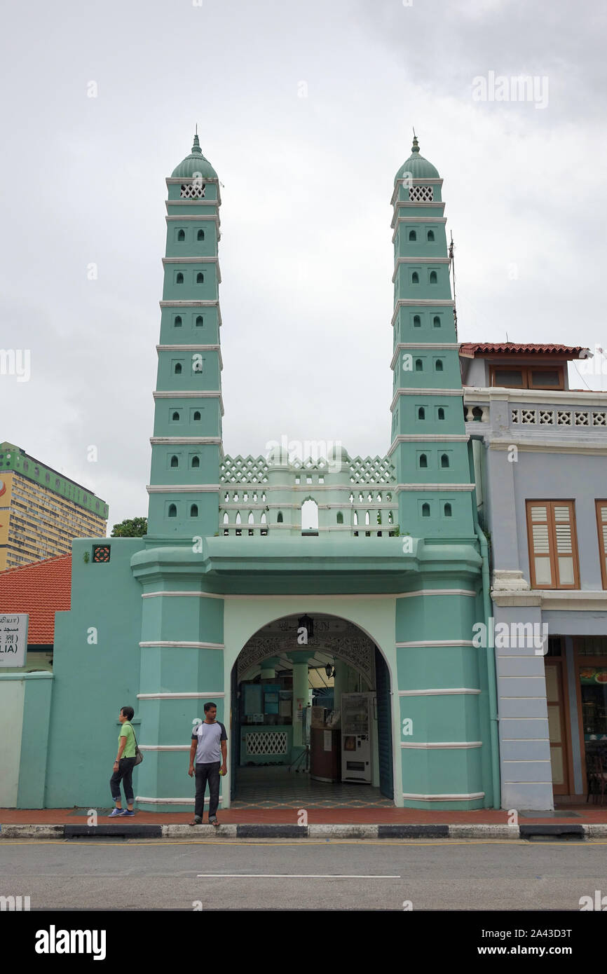 Masjid Jamae oder Jamae-Moschee, Singapur, Südostasien Stockfoto