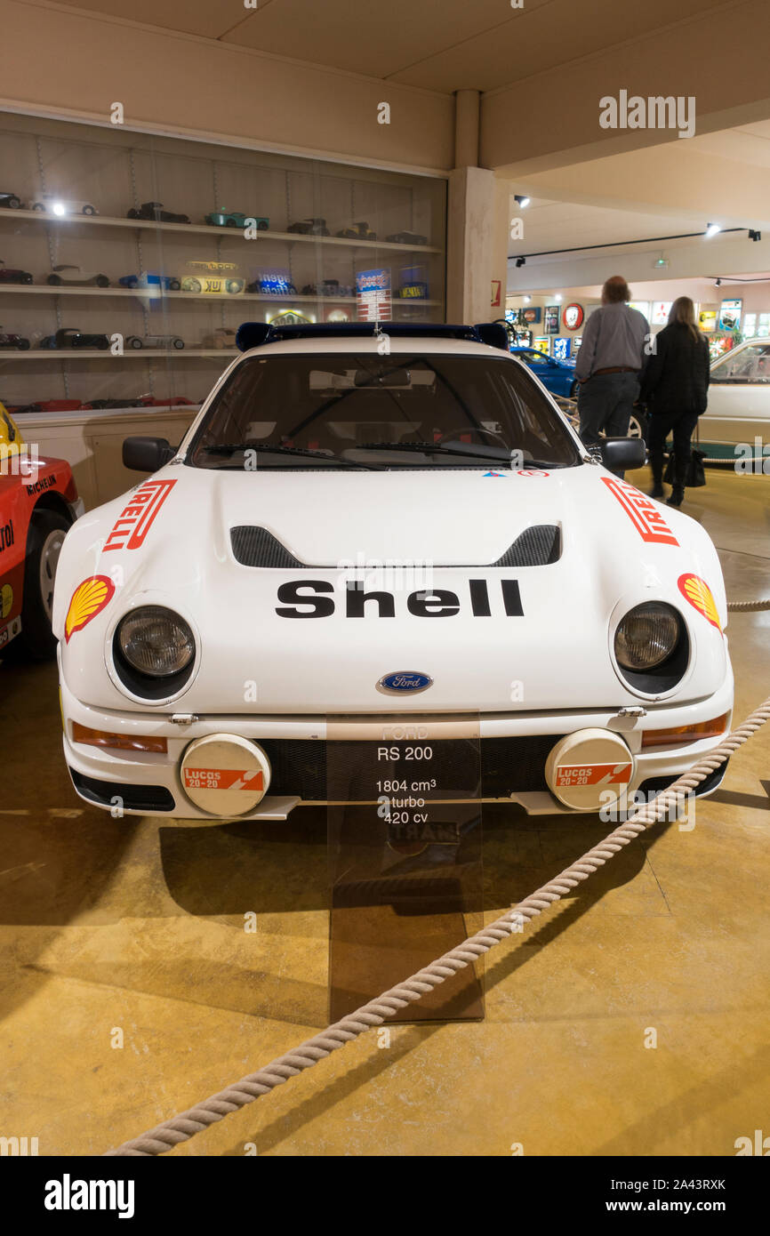 Loheac Car Museum Stockfoto