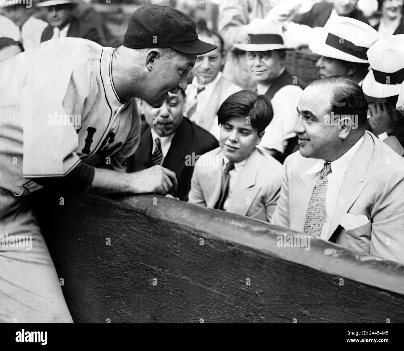 AL CAPONE - US-gangster (1899-1947) Stockfoto