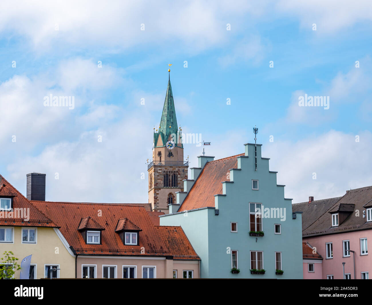 Stadt Kirche von Neumarkt in der Oberpfalz Stockfoto