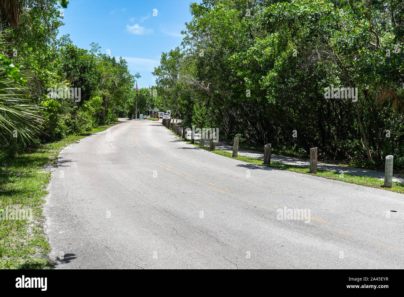 Naples Park von Southwest Florida in der Nähe von Wiggins Pass und Fort Myers, Bonita Springs Stockfoto