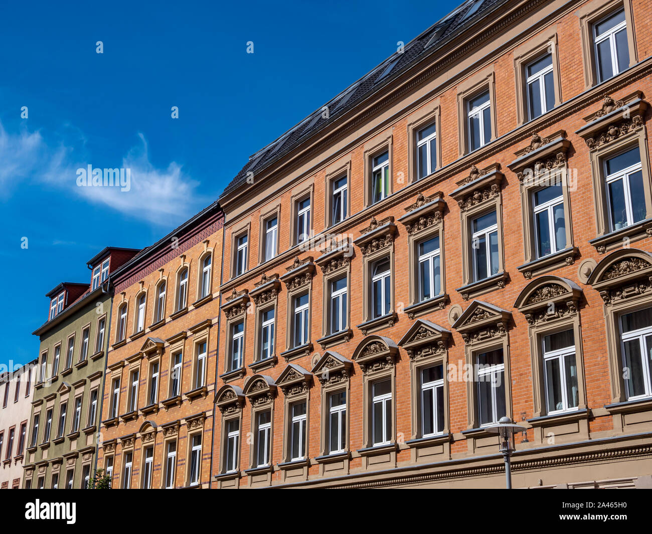 Alten Ziegel Haus Architektur Architektur in Deutschland Stockfoto