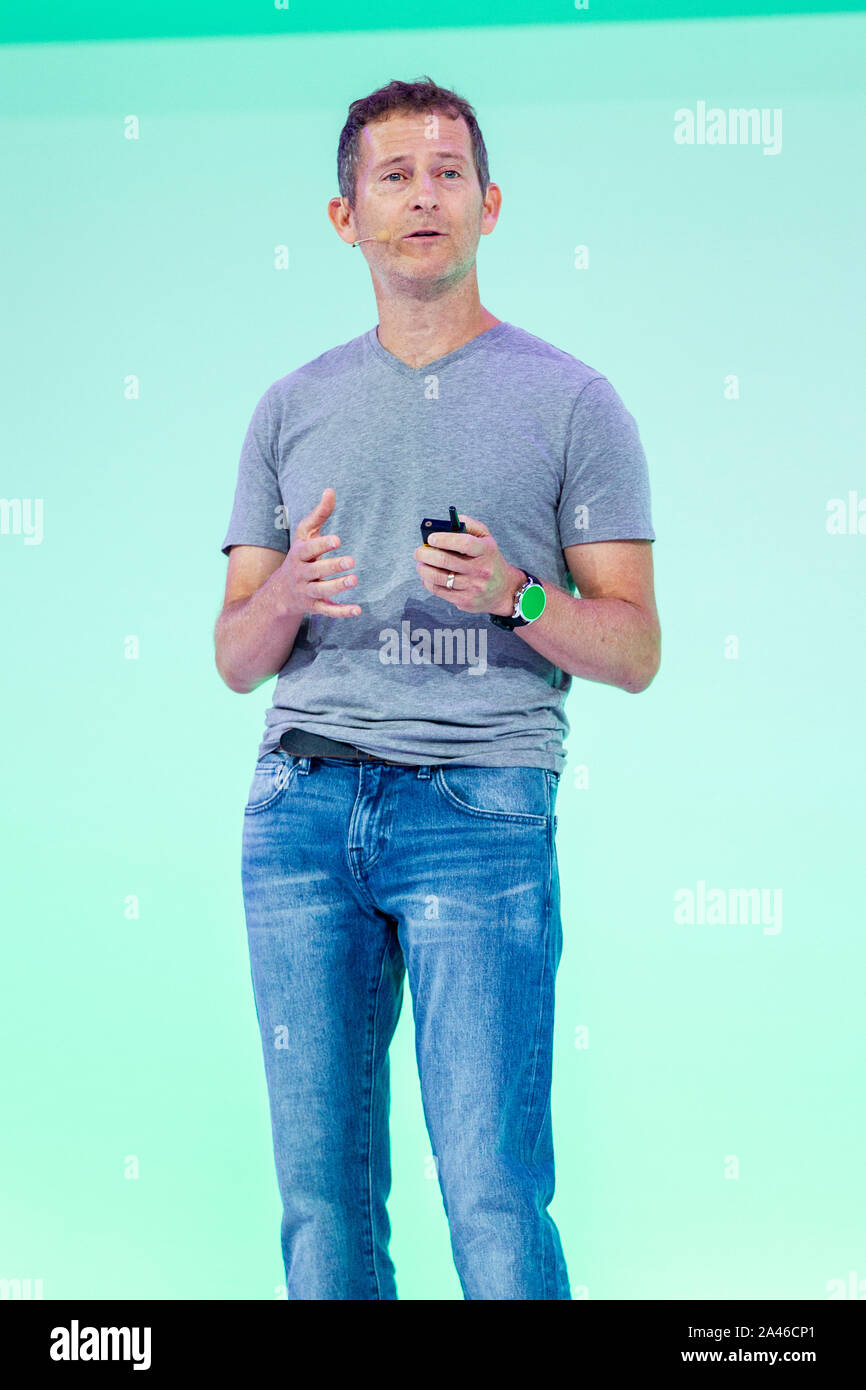 Dennis Troper, Product Management Director von Google Gespräche im Google Developers Day in Shanghai, China, 10. September 2019. Stockfoto