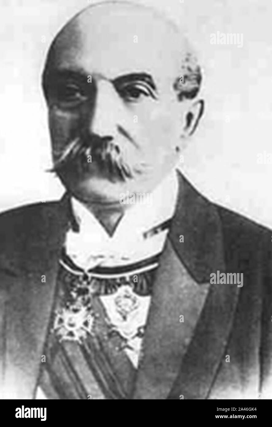Filippo Pacelli - der Vater von Pius XII - 1837-1916. Stockfoto