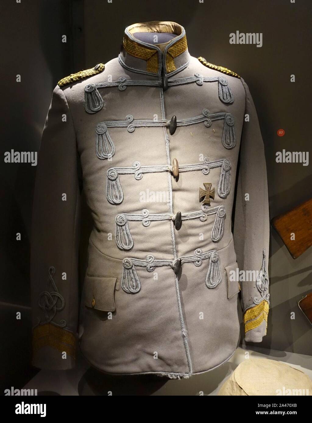 Feld grauen Uniform für die Braunschweiger Husarenregiment 17, Braunschweig, C. 1914 AD- Stockfoto