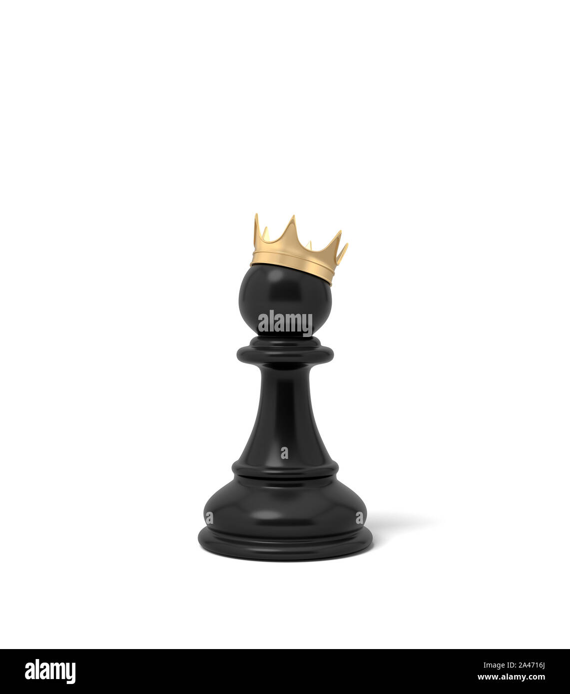der könig. hölzerne schach stück - Stock Photo #11121550