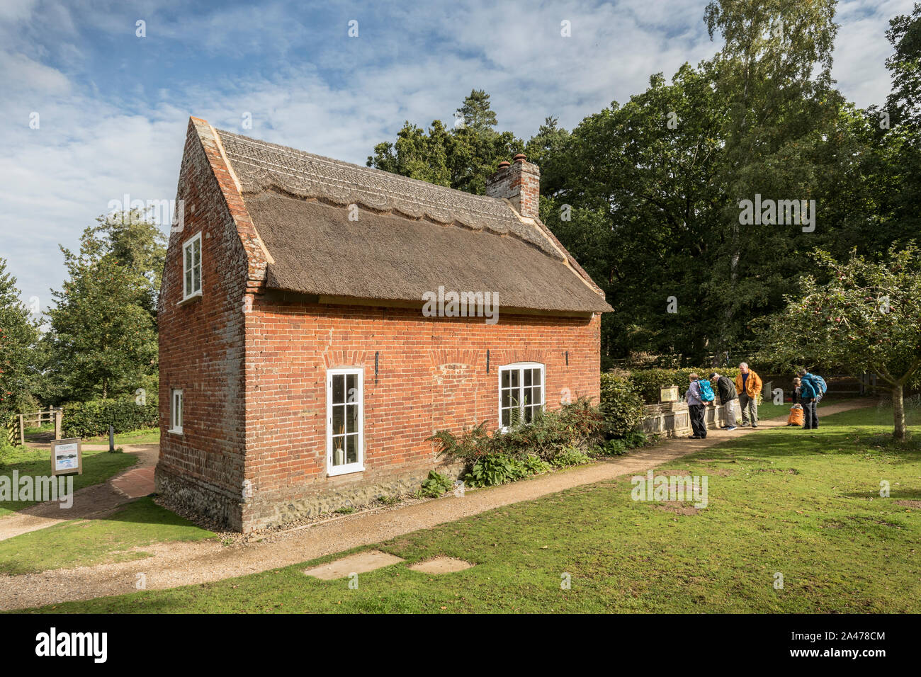 Kröte Loch Cottage, Norfolk Broads, Norfolk, England, Großbritannien Stockfoto