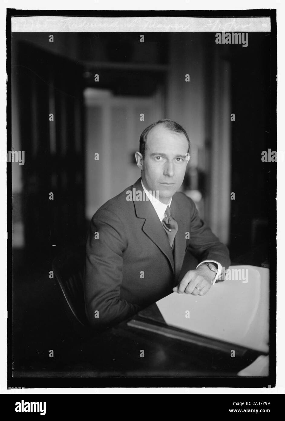 Ferdinand L. Mayer, 3-15-22 Stockfoto