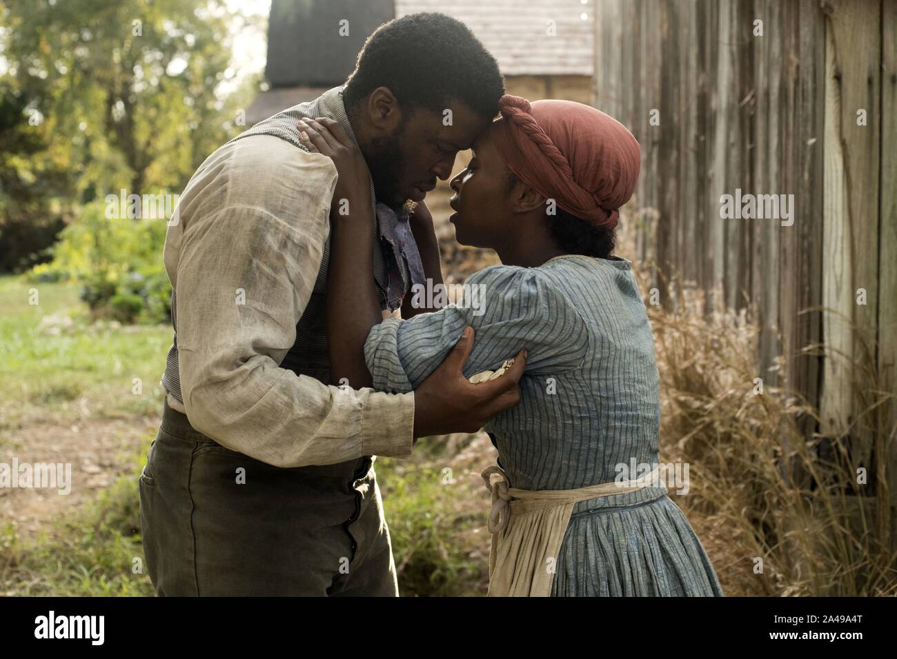 CYNTHIA ERIVO und ZACKARY MOMOH in Harriet (2019), Regie: KASI LEMMONS. Quelle: FOCUS FEATURES/Album Stockfoto