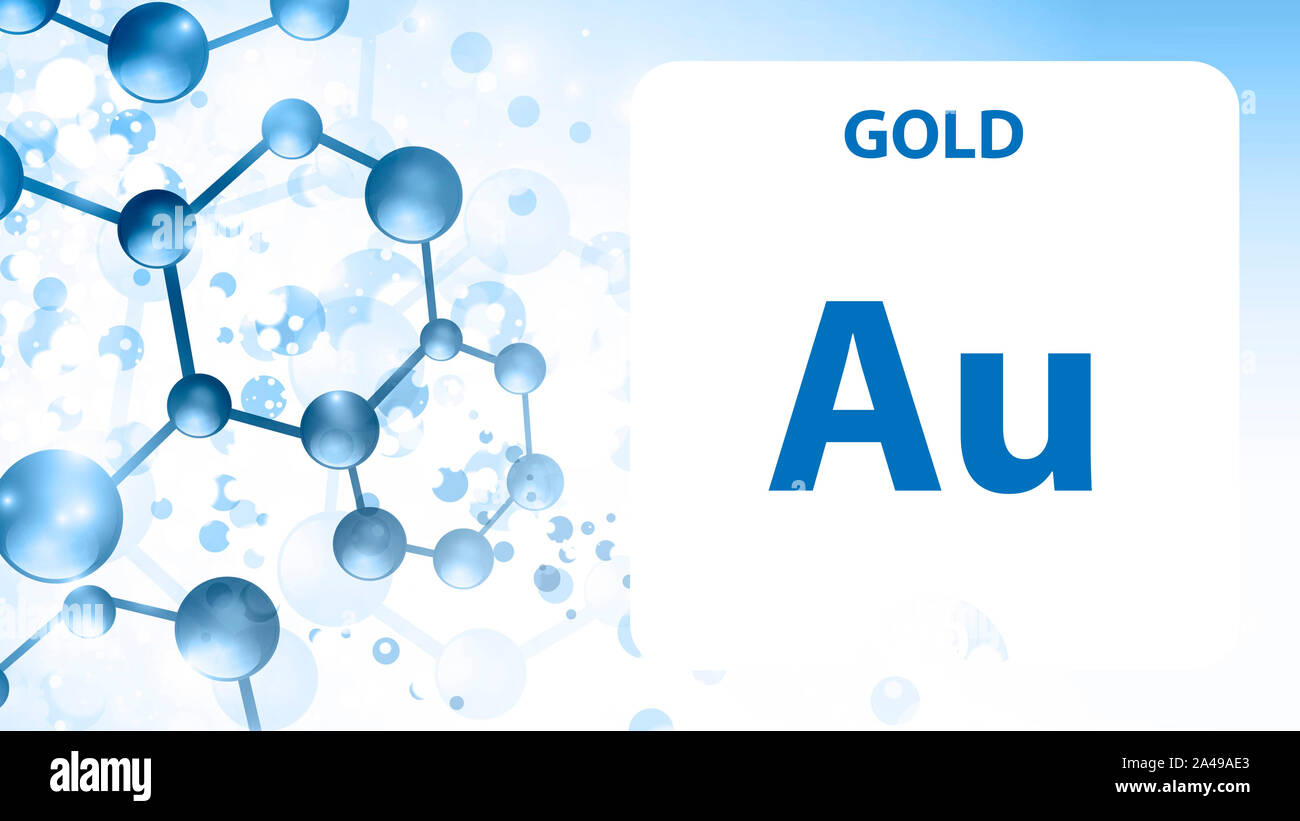 Symbol au chemical element gold Fotos und Bildmaterial in hoher Auflösung Alamy