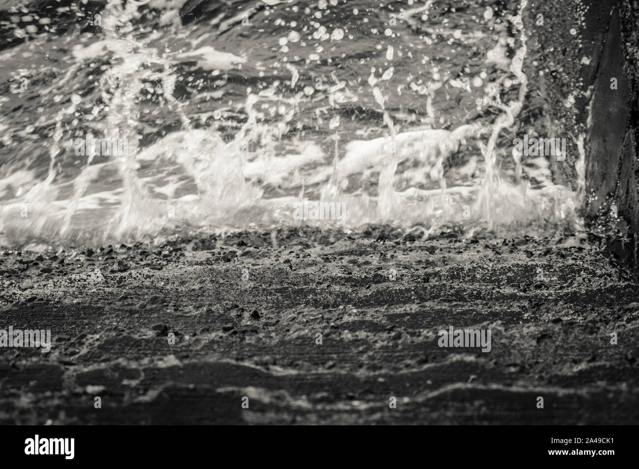 Harbor Steps, Nairn Stockfoto