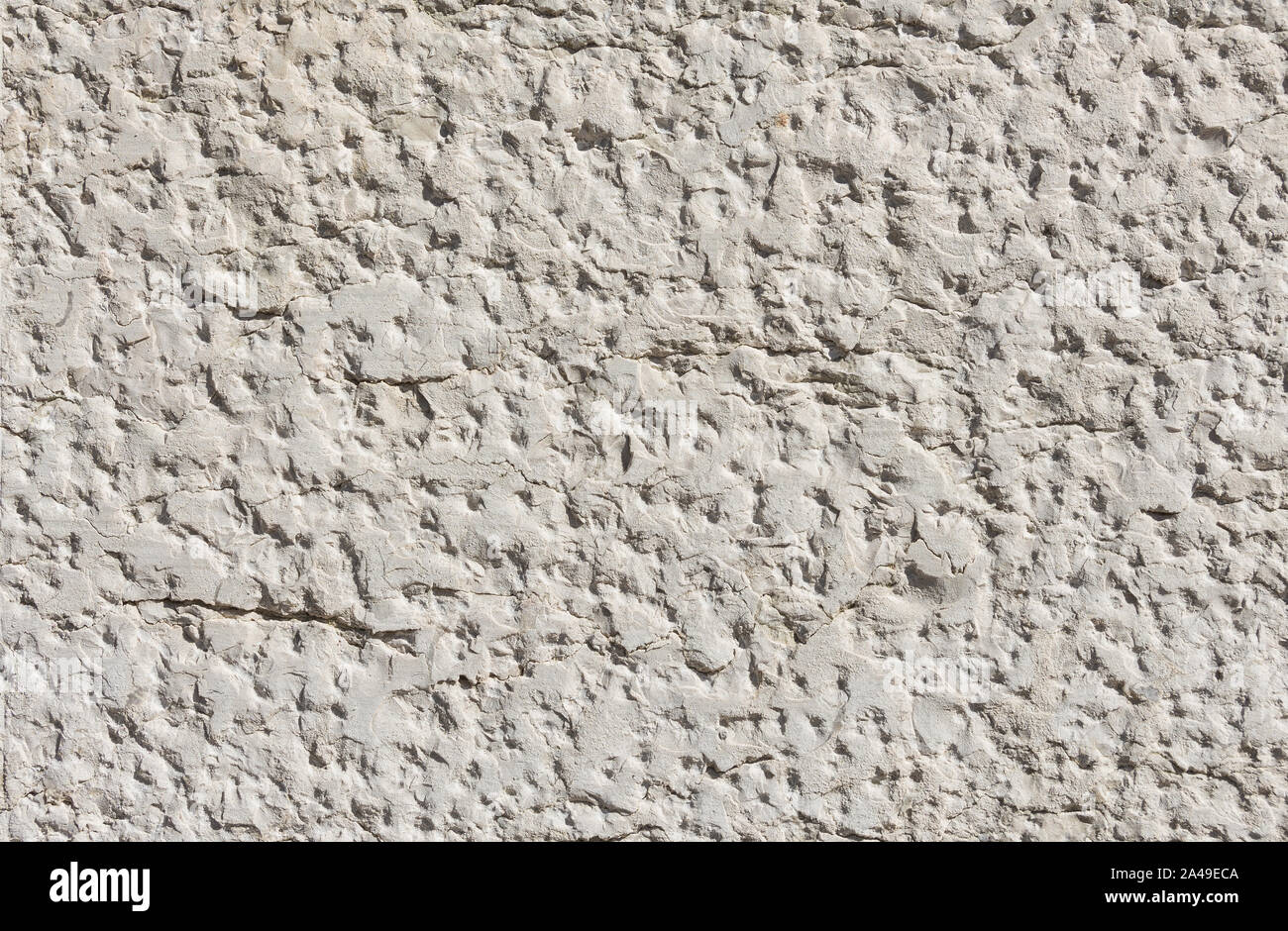 Weißen istrischen Stein alte Mauer, typischen Gebäude Steine von Venedig und Dalmatien seit dem Mittelalter, als Hintergrund Stockfoto