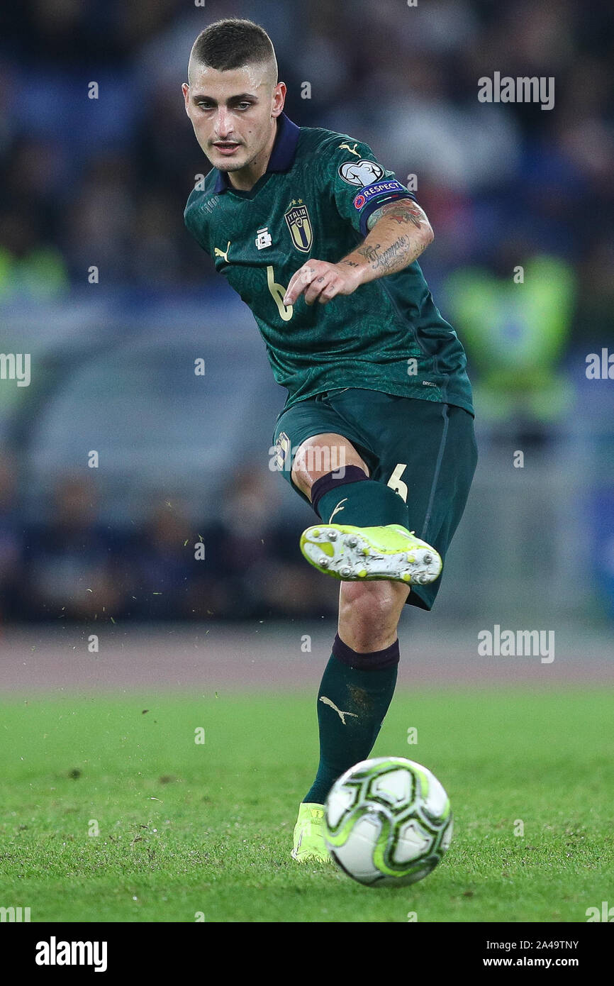 Rom, Italien. 12 Okt, 2019. Marco Verratti von Italien während der