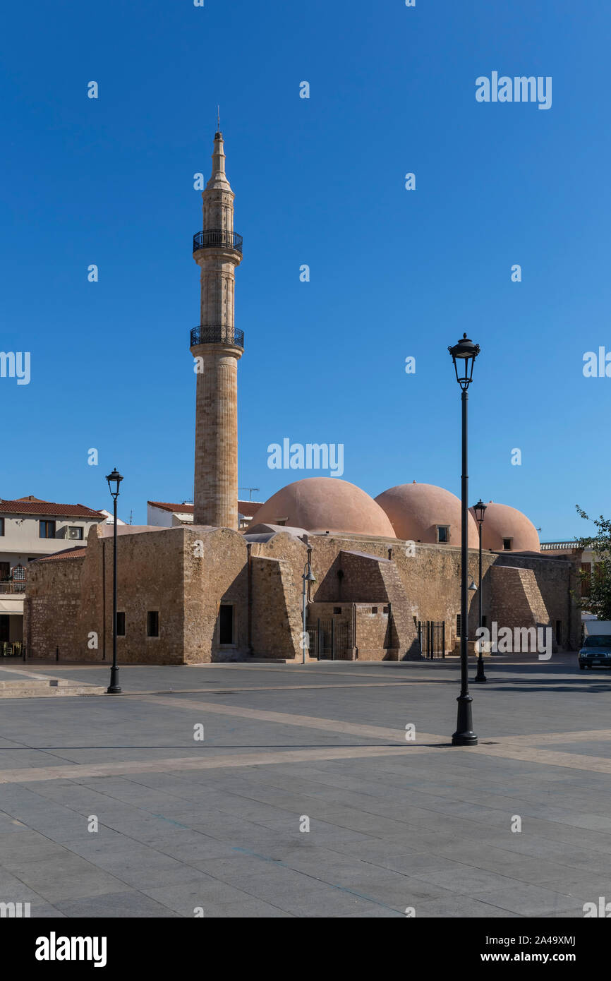 Die Neratze Moschee in Rethymno, Griechenland Stockfoto