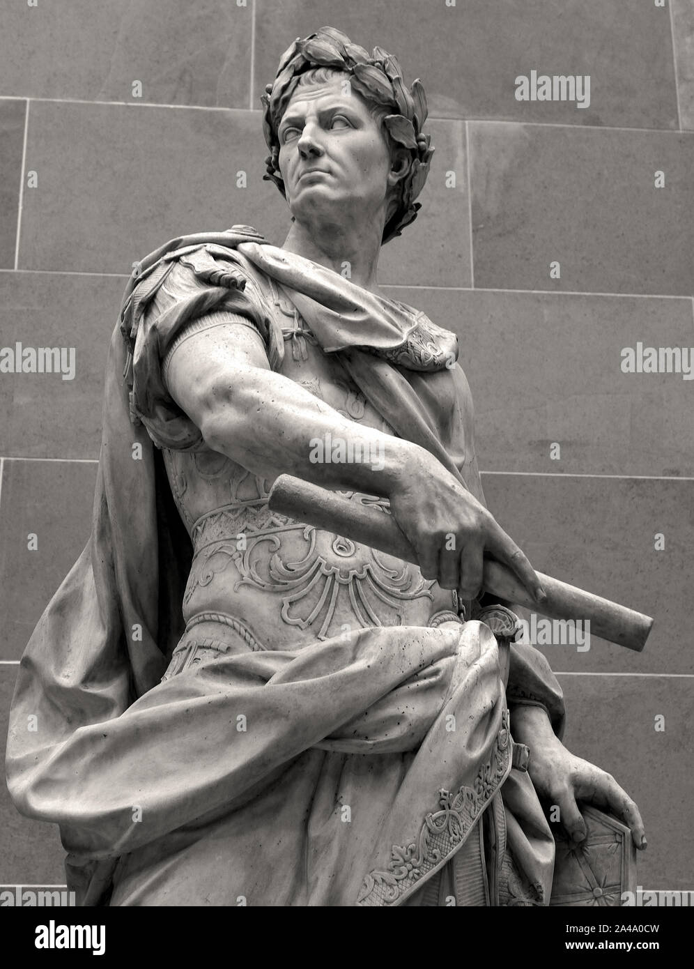 Gaius Julius Caesar 100 - 44 v. Chr. römische Kaiser allgemeine Staatsmann (Roman, Italien,) von Nicolas Coustou 1658 - 1733 Barock Frankreich, Stockfoto