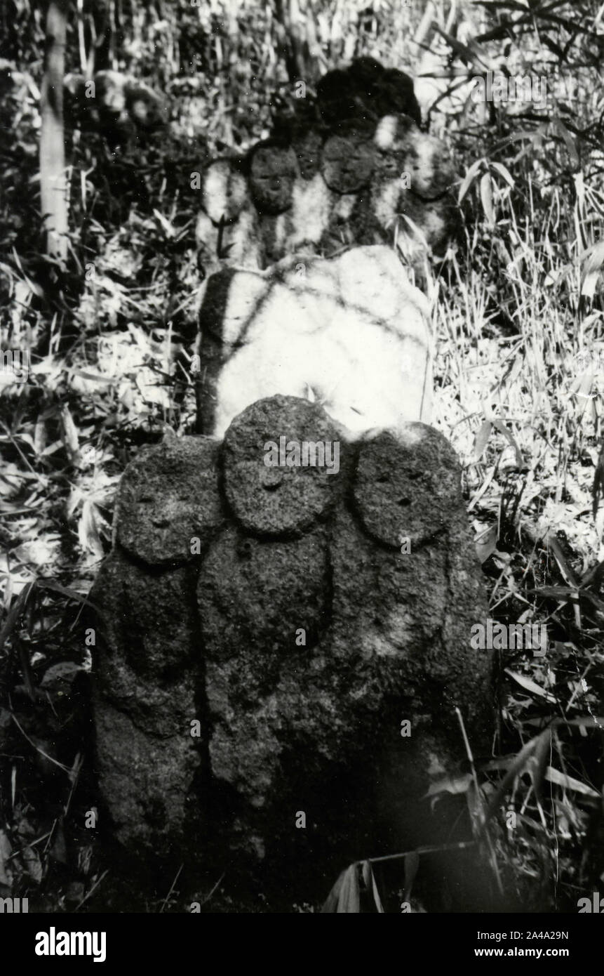 Stonepeak Seki-Ho-ji Tempel, Japan 1958 Stockfoto