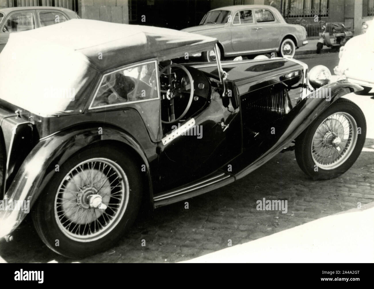 MG Car von 1950 s Stockfoto