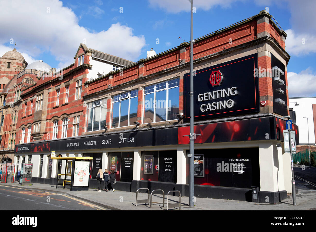 Genting casino Renshaw Street Liverpool England Großbritannien Stockfoto