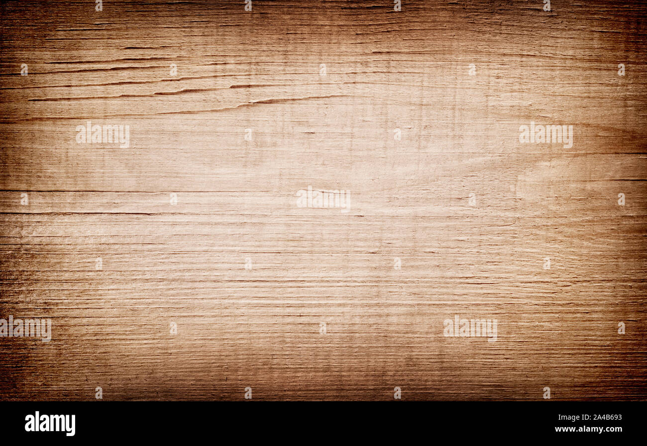 Alte braune Grunge zerkratzte Holz Schneiden, Hacken. Holz Textur Stockfoto