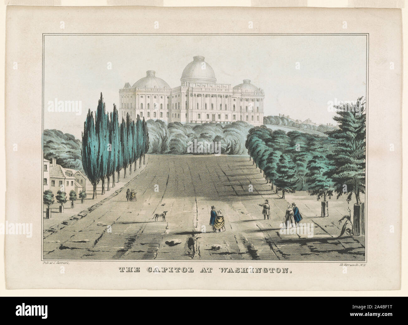 Das Capitol in Washington Stockfoto