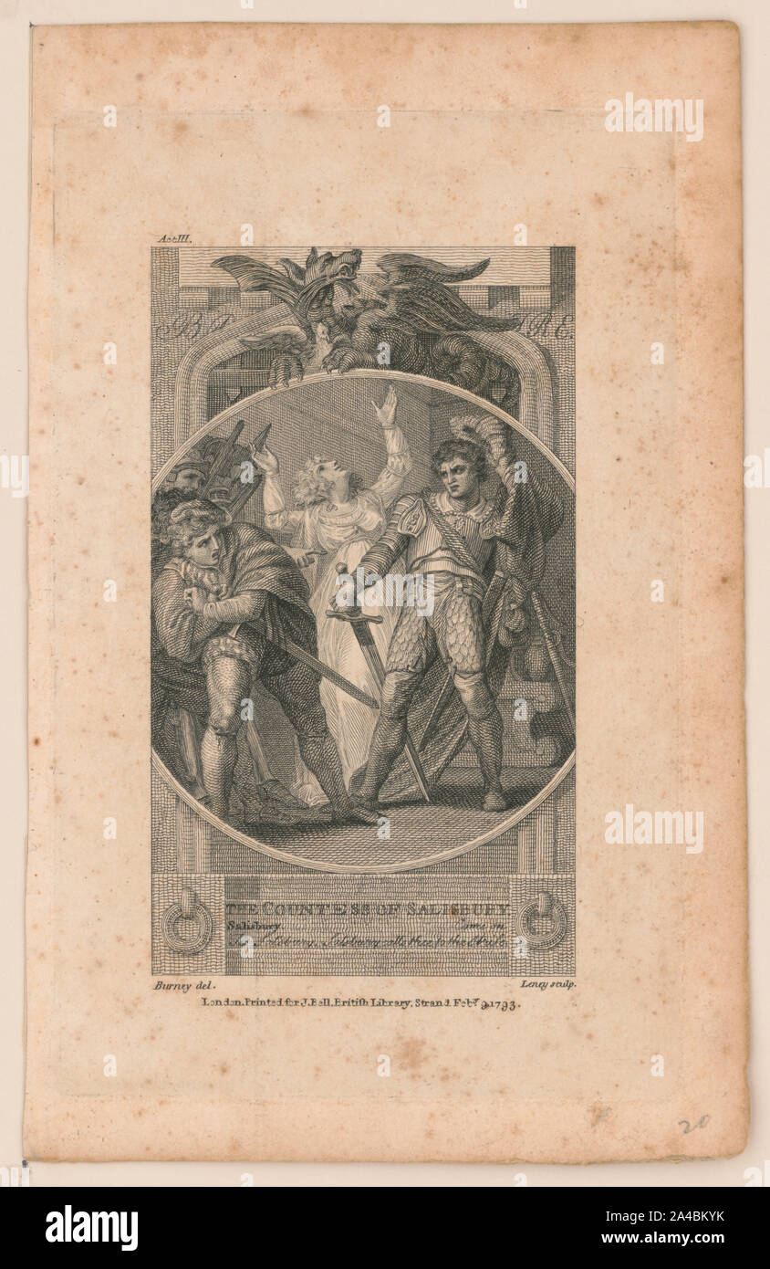 Der Gräfin von Salisbury Stockfoto