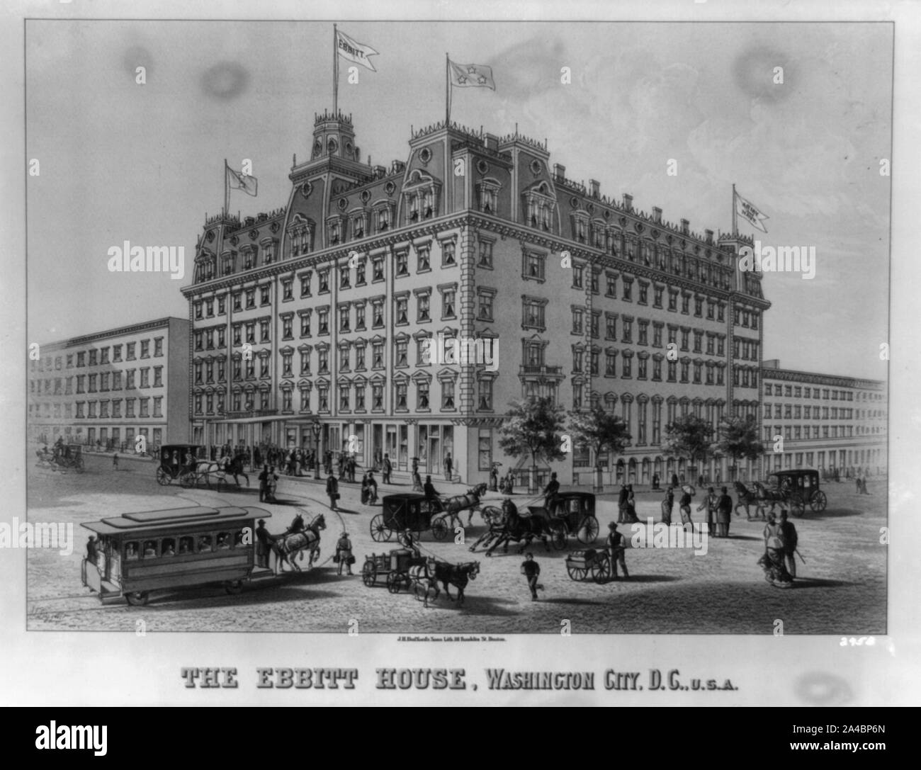 Die ebbitt Haus, Washington, D.C., USA Stockfoto