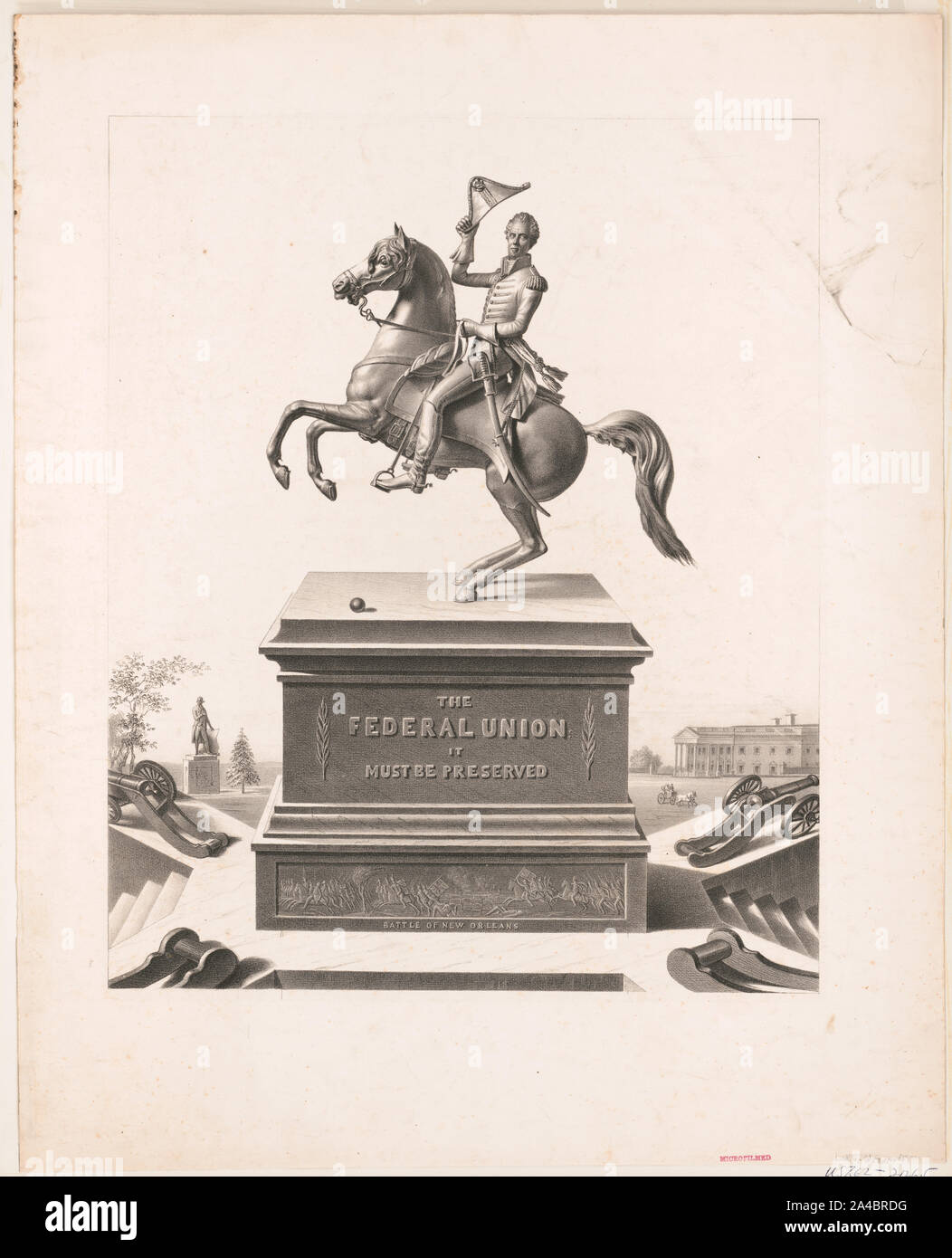 Die Föderalistische Union es erhalten werden muss Stockfoto