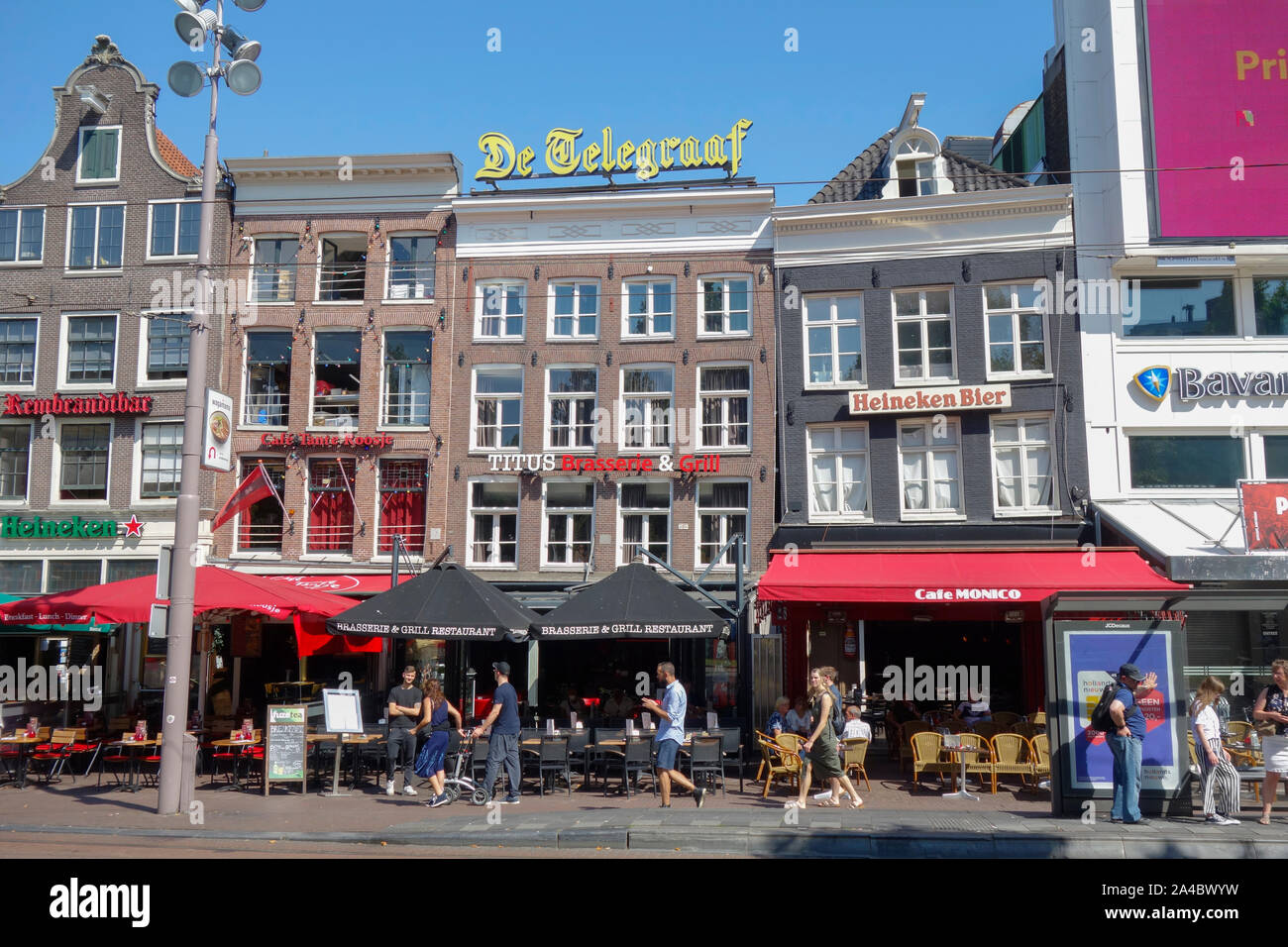 Rembrantplein square bars und clubs Fotos und Bildmaterial in hoher