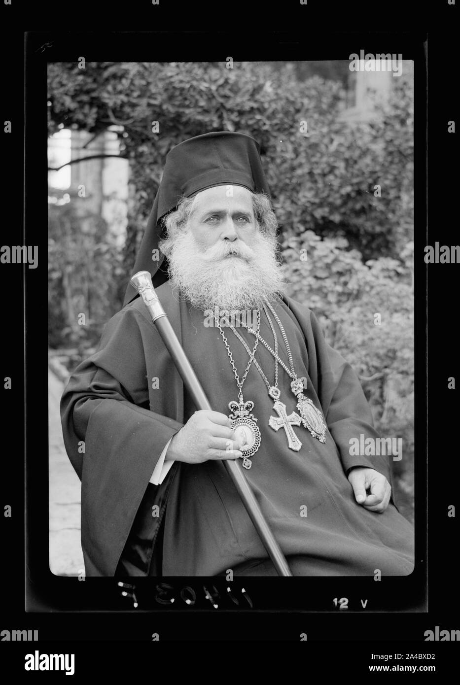 Der griechische Patriarch Stockfoto