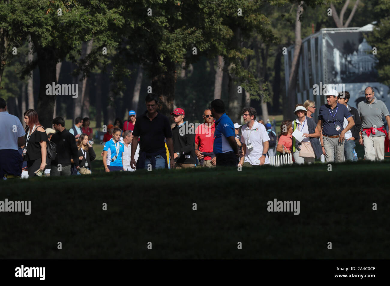 Europäische Tour Rennen zu dubri 76° open d'italia Golfclub Olgiata roma Golf während 76° Open d'Italia, Rom, Italien, 13. Okt. 2019, Sports Golf Stockfoto