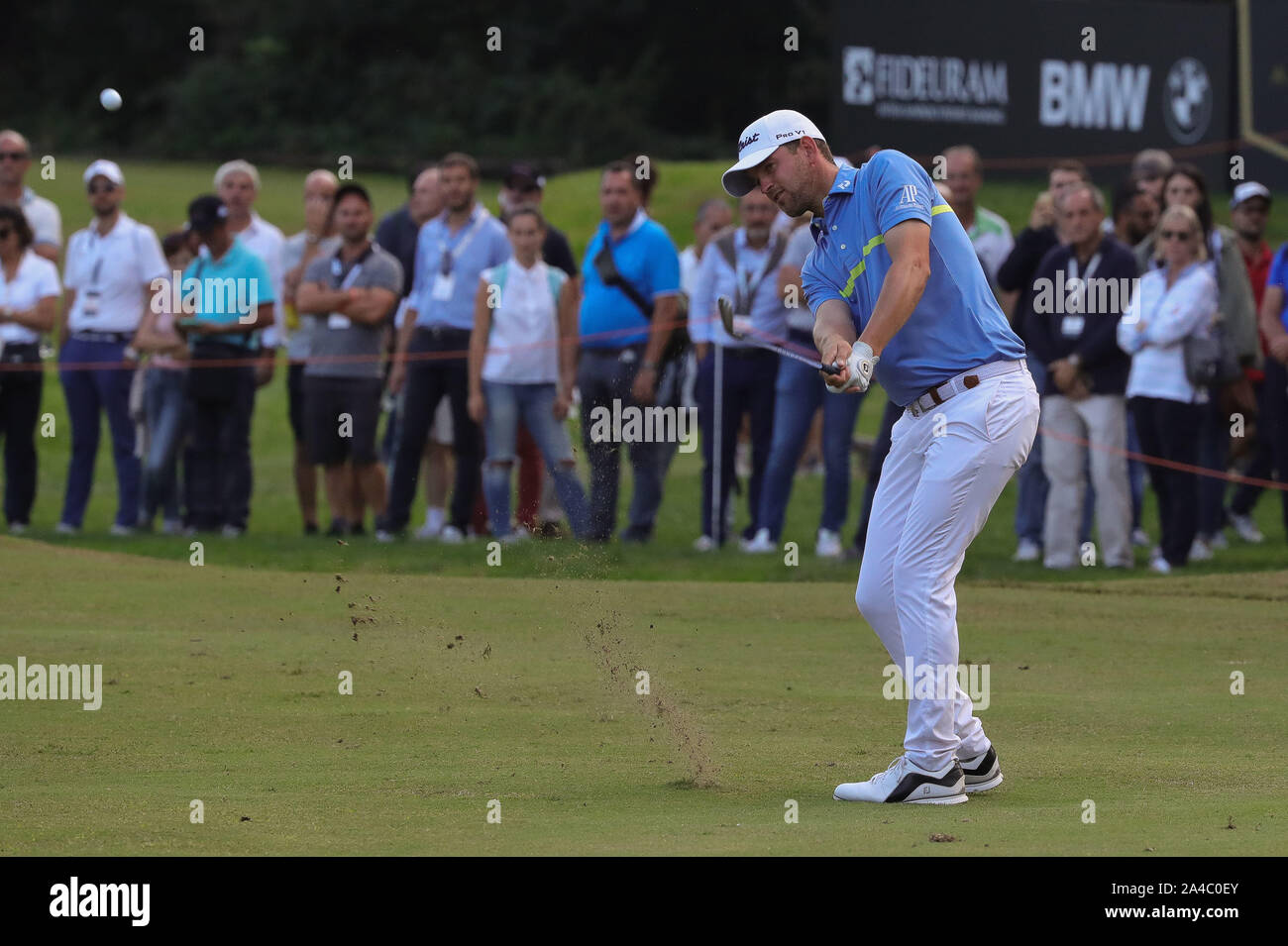 Bernd Wiesberger, Gewinner von 76° open d'Italia europäischen Tour Rennen zu dubri 76° open d'italia Golfclub Olgiata roma Golf während 76° Öffnen d'Itali Stockfoto