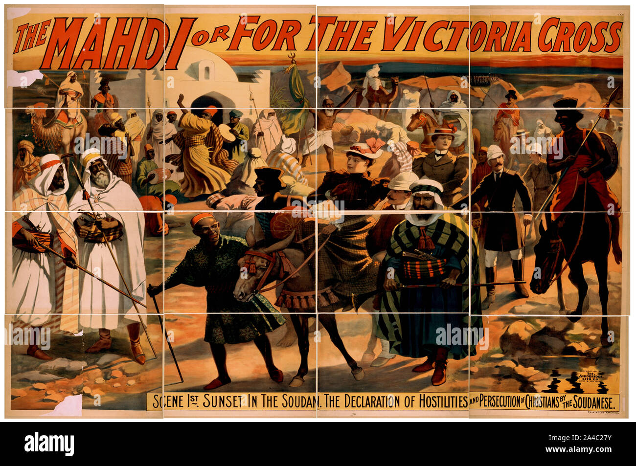 Der Mahdi oder für das Victoria Kreuz Stockfoto