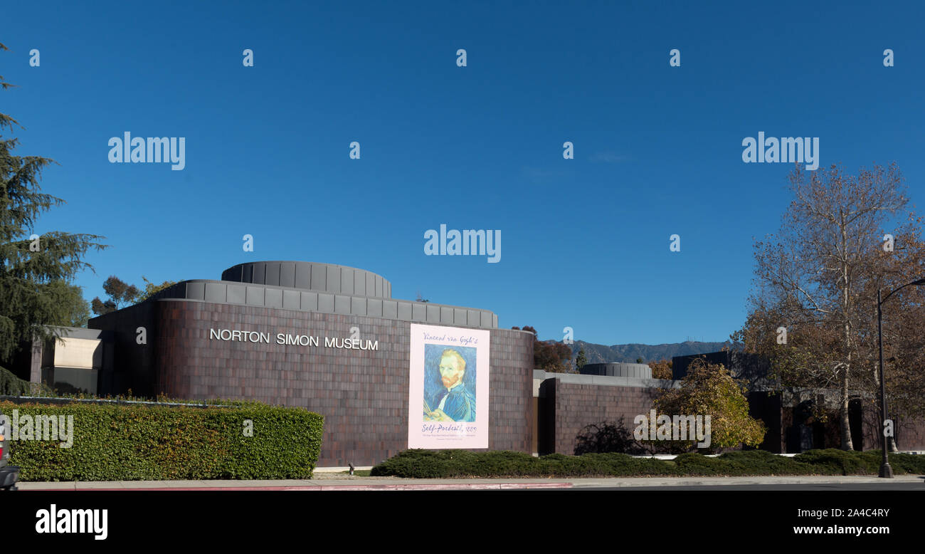 Der Norton Simon Museum, ein eigenes Museum in Pasadena, Kalifornien Stockfoto