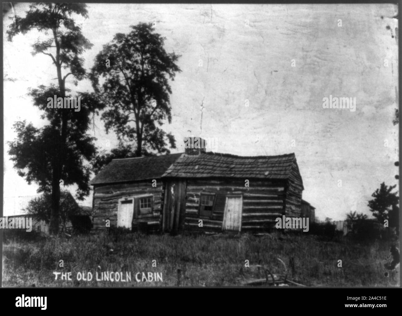 Die alten Lincoln Kabine Stockfoto