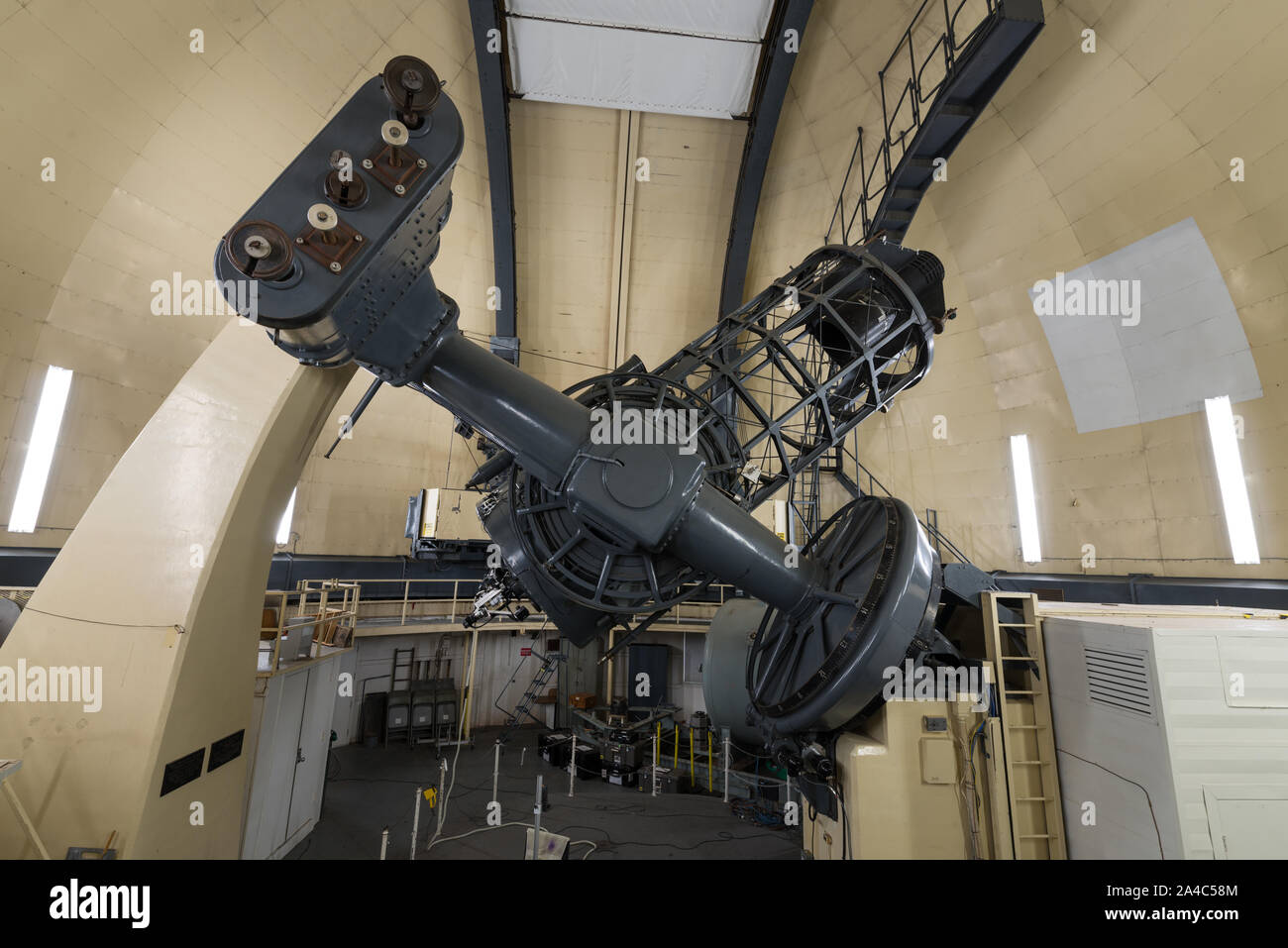 Die Otto Struve Teleskop am McDonald Observatory, eine Sternwarte in der Nähe der Ortschaft von Fort Davis in Jeff Davis County, Texas Stockfoto