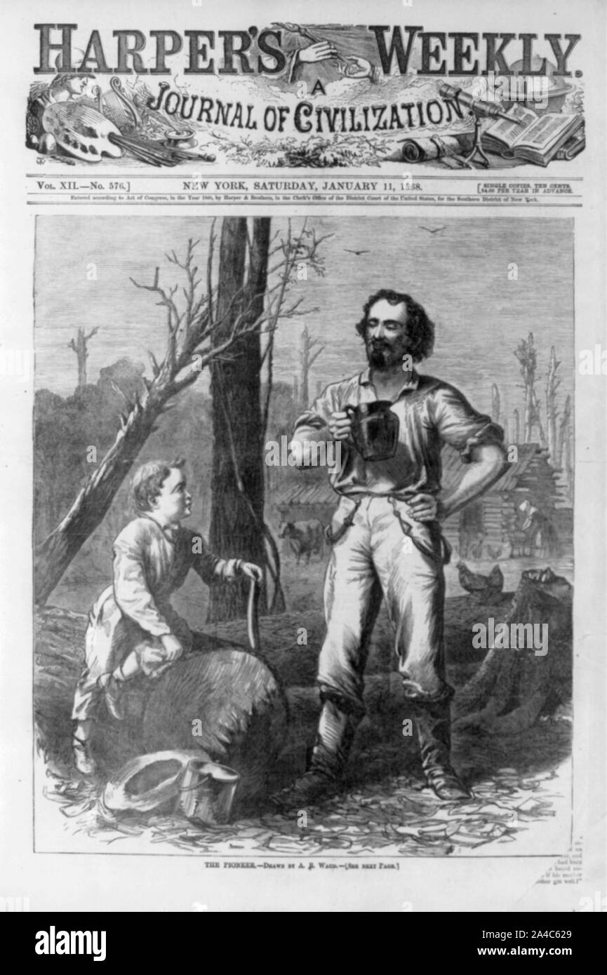 Der Pionier Stockfoto