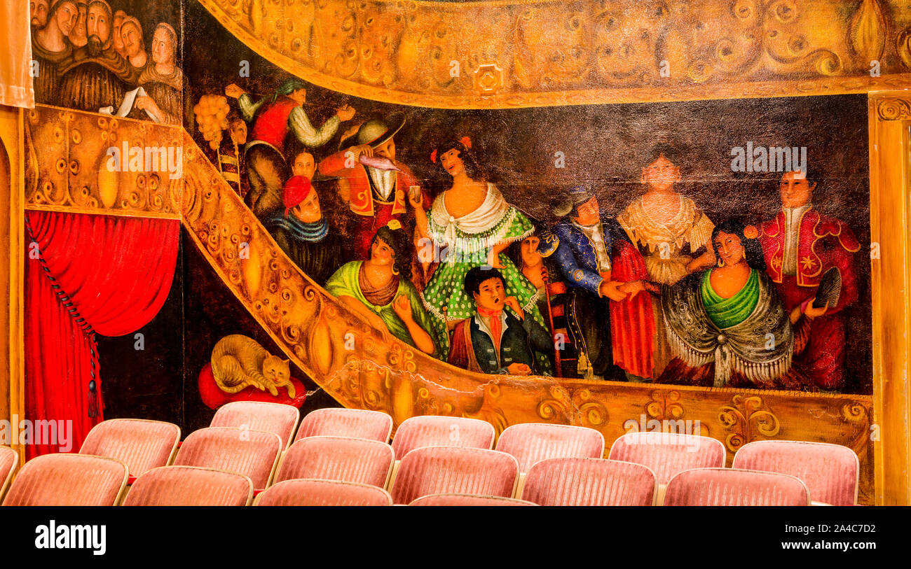 Das Regent Showcase Theatre, eine Art déco-ehemalige Film Haus auf La Brea Avenue in Hollywood" in Los Angeles, Kalifornien Stockfoto