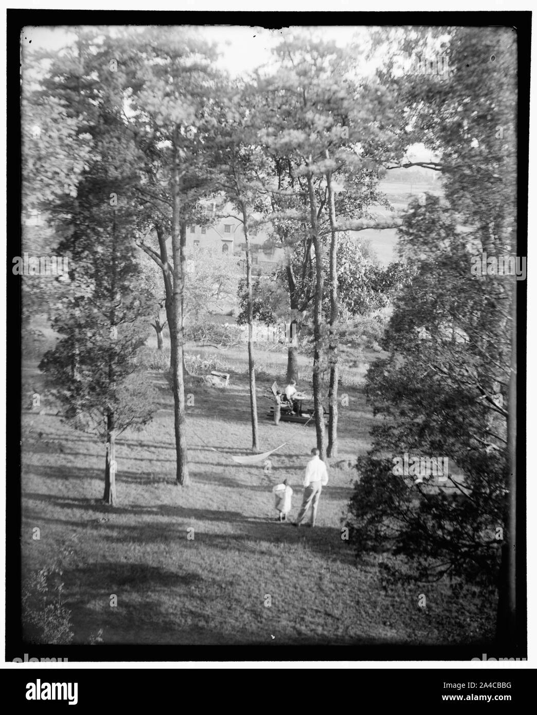 Die Turner Garten in Waban, Mass. Stockfoto